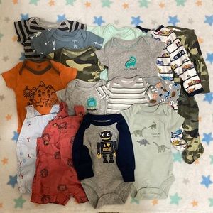 Baby Boy Newborn and Preemie Bundle